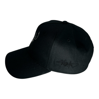 Triple Black Stag Cap
